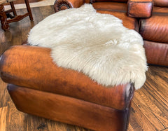 Linen New Zealand Sheepskin 2' x 3' by Hudson Hides