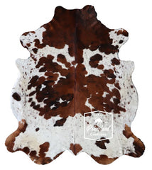 Exotic Tricolor Cowhide Rug