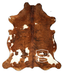 Tricolor Cowhide Rug