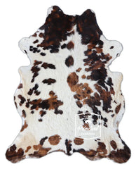 Tricolor Cowhide Rug