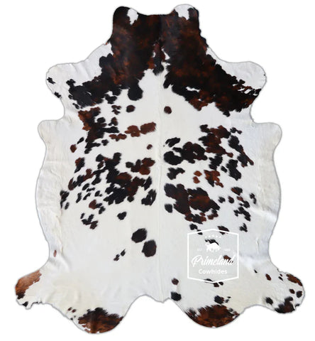 Tricolor Cowhide Rug