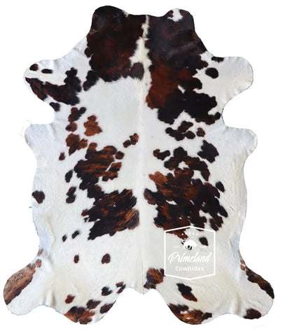 Tricolor Cowhide Rug