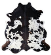 Tricolor Cowhide Rug