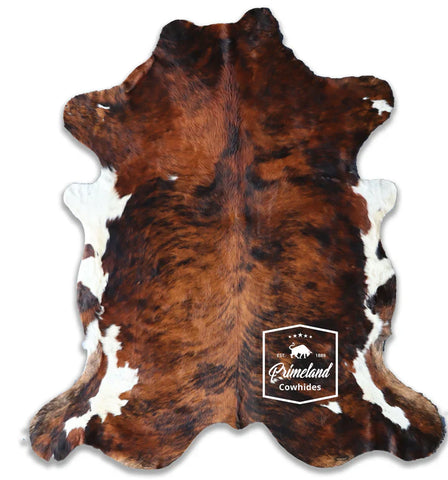 Tricolor Cowhide Rug