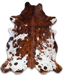 Exotic Tricolor Cowhide Rug