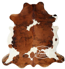 Tricolor Cowhide Rug