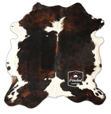 Tricolor Cowhide Rug