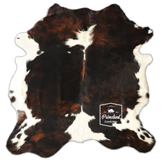 Tricolor Cowhide Rug