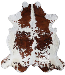 Tricolor Cowhide Rug