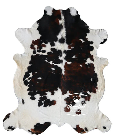 Tricolor Cowhide Rug