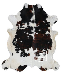 Tricolor Cowhide Rug