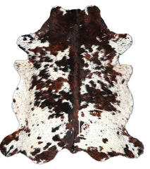 Exotic Tricolor Cowhide Rug