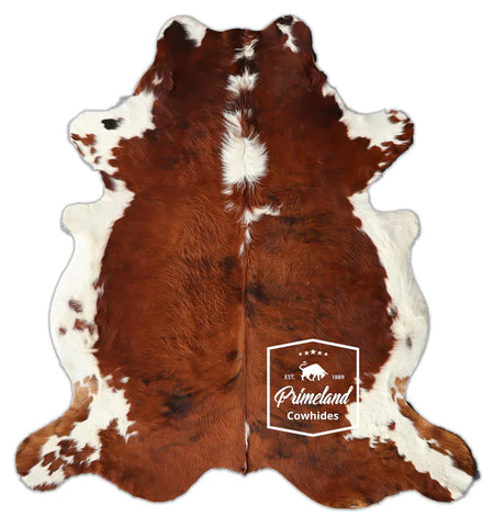 Tricolor Cowhide Rug