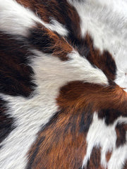 Tricolor Cowhide Rug