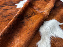Tricolor Cowhide Rug