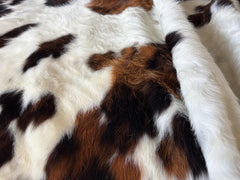 Tricolor Cowhide Rug