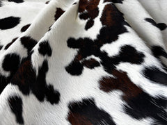 Tricolor Cowhide Rug