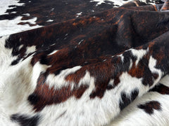 Tricolor Cowhide Rug
