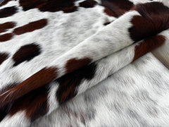 Tricolor Cowhide Rug