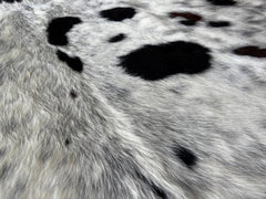 Tricolor Cowhide Rug